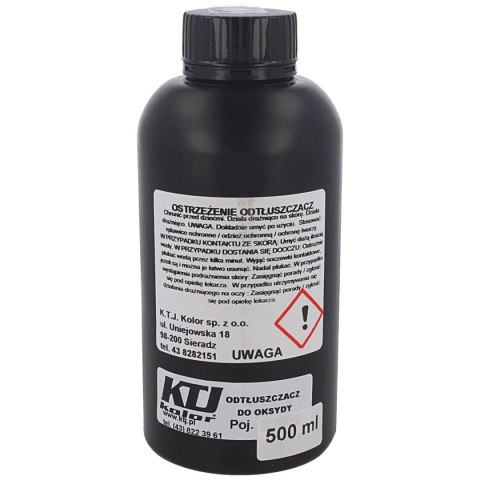 Odtłuszczacz do oksydy KTJ NU-Blak Nr 16, 500ml (ODT03) Blackfast Chemical LTD