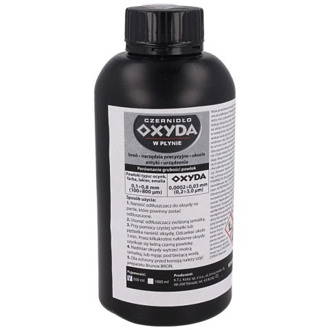 Oksyda na zimno KTJ NU-Blak płyn 500 ml (OKS07) Blackfast Chemical LTD