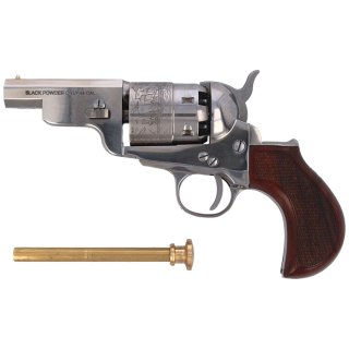 Rewolwer Pietta 1851 Colt Navy Yank Steel Old Silver Snubnose .44 (YASOS44MTLC) Pietta Firearms