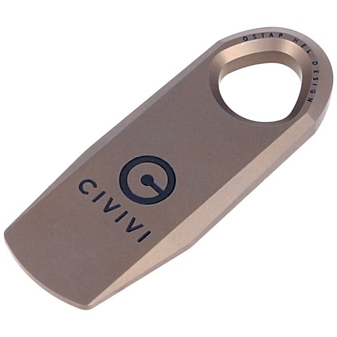 Brelok CIVIVI Ti-Bar Champagnen Titanium Prybar Tool by Ostap Hel (C21030-3) Civivi by WE Knife