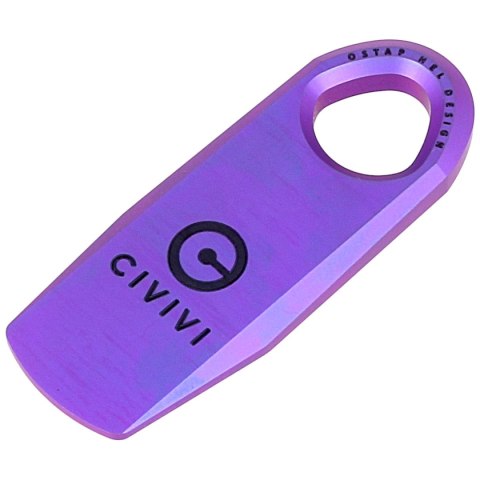 Brelok CIVIVI Ti-Bar Purple Titanium Prybar Tool by Ostap Hel (C21030-2) Civivi by WE Knife