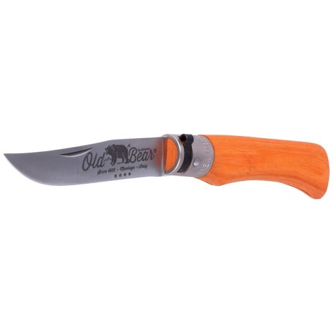 Nóż Antonini Old Bear Laminated Orange Wood, Satin Stainless (9307/21_MOK) Old Bear by Antonini Italy