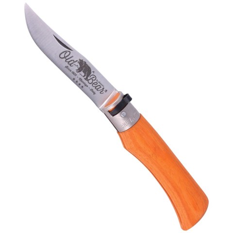 Nóż Antonini Old Bear Laminated Orange Wood, Satin Stainless (9307/21_MOK) Old Bear by Antonini Italy