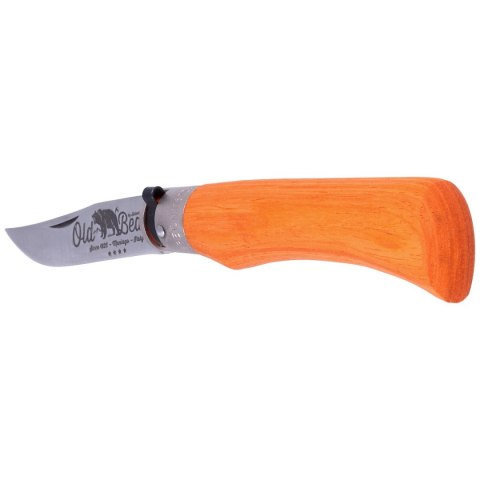 Nóż Antonini Old Bear Laminated Orange Wood, Satin Stainless (9307/21_MOK) Old Bear by Antonini Italy