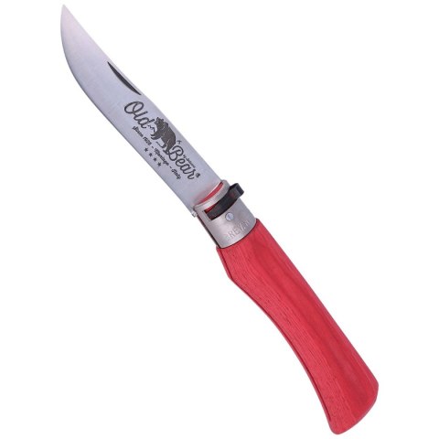 Nóż Antonini Old Bear Laminated Red, Satin Stainless (9307/23_MRK) Old Bear by Antonini Italy