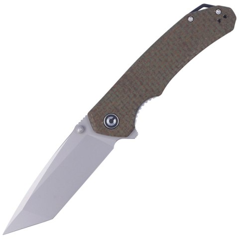 Nóż CIVIVI Brazen Green Coarse Micarta, Silver Bead Blasted (C2023F) Civivi by WE Knife