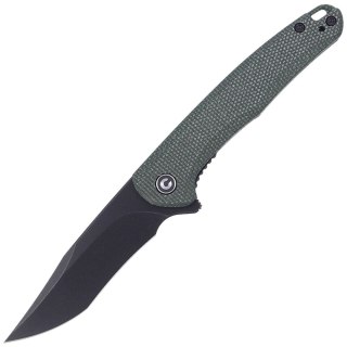 Nóż CIVIVI Mini Sandbar Green Micarta, Black Stonewashed by Eric Ochs (C20011-3) Civivi by WE Knife