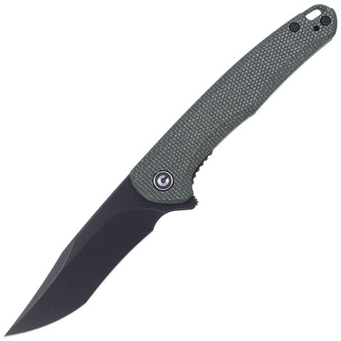 Nóż CIVIVI Mini Sandbar Green Micarta, Black Stonewashed by Eric Ochs (C20011-3) Civivi by WE Knife