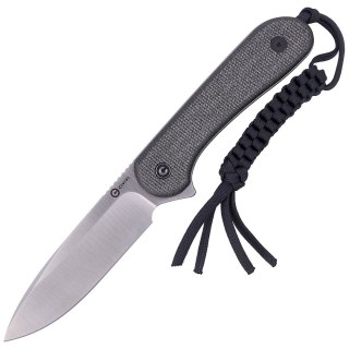 Nóż Civivi Elementum Fixed Tactical Dark Green Micarta, Satin D2 (C2105B) Civivi by WE Knife