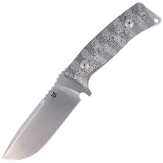 Nóż FOX Pro Hunter Black Micarta, Stone Washed (FX-131 MBSW) FOX