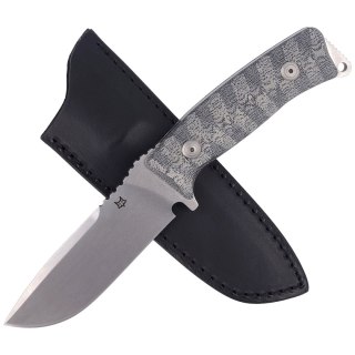 Nóż FOX Pro Hunter Black Micarta, Stone Washed (FX-131 MBSW) FOX