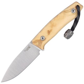 Nóż LionSteel Bushcraft Olive Wood, Satin Blade (M1 UL) LionSteel