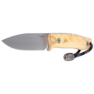 Nóż LionSteel Bushcraft Olive Wood, Satin Blade (M1 UL) LionSteel