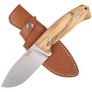 Nóż LionSteel Bushcraft Olive Wood, Satin Blade (M3 UL) LionSteel