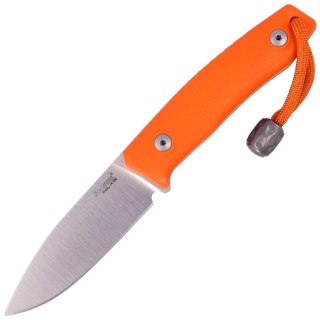 Nóż LionSteel Bushcraft Orange G10, Satin Blade (M1 GOR) LionSteel