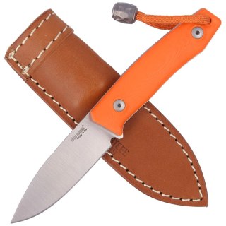 Nóż LionSteel Bushcraft Orange G10, Satin Blade (M1 GOR) LionSteel