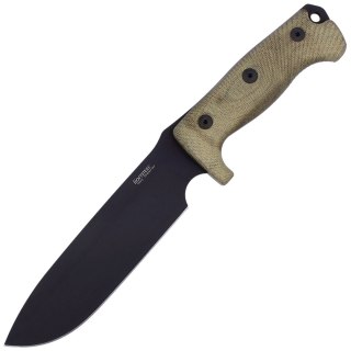 Nóż LionSteel M7B, Green Micarta, Black Sleipner (M7B CVG) LionSteel