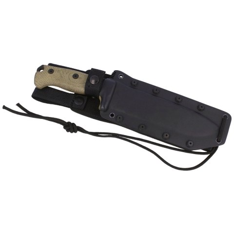 Nóż LionSteel M7B, Green Micarta, Black Sleipner (M7B CVG) LionSteel