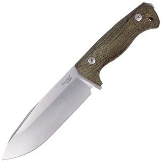 Nóż LionSteel T6 Green Micarta, Satin K490 (T6 CVG) LionSteel