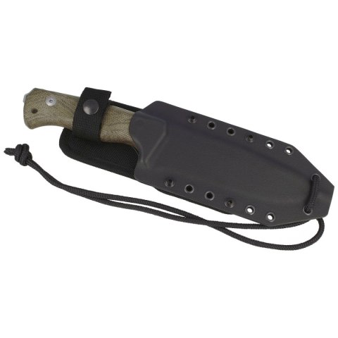 Nóż LionSteel T6 Green Micarta, Satin K490 (T6 CVG) LionSteel