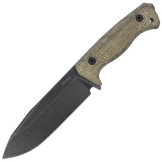 Nóż LionSteel T6B Green Micarta, Old Black K490 (T6B CVG) LionSteel