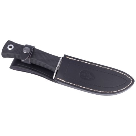 Nóż Muela Aborigen-13G Black Rubber, Satin Nitro-42 by Maykol Garcia Muela