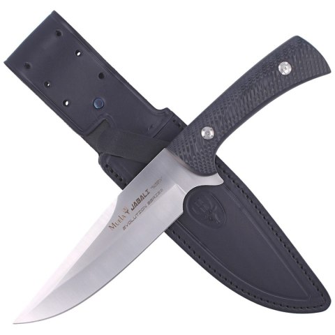 Nóż Muela Full Tang, Micarta Black 170mm (JABALI-17M) Muela