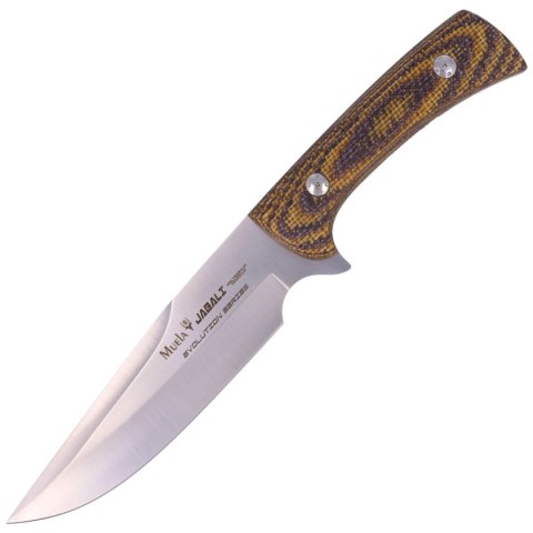Nóż Muela Jabali Brown Micarta, Satin 170mm (JABALI-17G) Muela