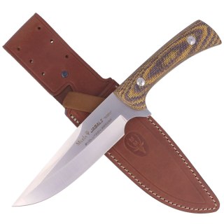Nóż Muela Jabali Brown Micarta, Satin 170mm (JABALI-17G) Muela