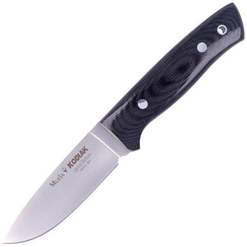 Nóż Muela Kodiak Black Micarta, Satin RWL34 (KODIAK-10M.D) Muela