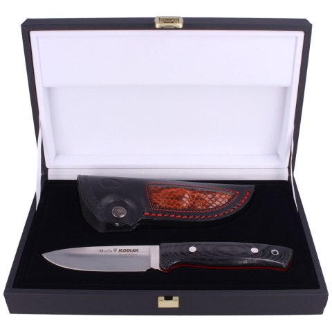 Nóż Muela Kodiak Black Micarta, Satin RWL34 (KODIAK-10M.D) Muela