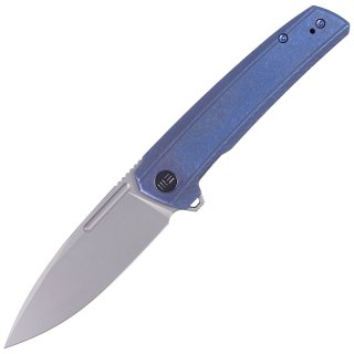 Nóż WE Knife Speedster Blue Titanium, Silver Bead Blasted CPM 20CV (WE21021B-3) WE Knife