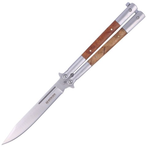 Nóż motylek Böker Magnum Balisong Wood Large (06EX405) Böker GmbH & Co.