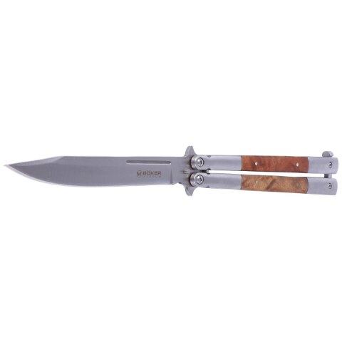 Nóż motylek Böker Magnum Balisong Wood Large (06EX405) Böker GmbH & Co.