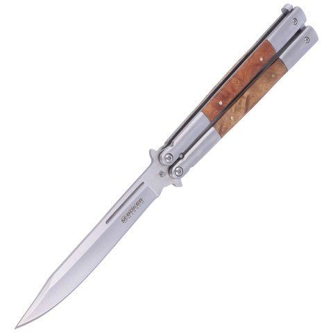 Nóż motylek Böker Magnum Balisong Wood Large (06EX405) Böker GmbH & Co.