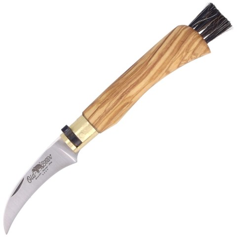 Nóż składany Antonini Old Bear Mushroom Olive 190mm (AE 9387/19_LU) Old Bear by Antonini Italy
