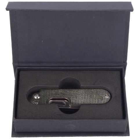 Nóż składany BlackFox Bean Gen2 Green Micarta, Satin by Panchenko (BF-719 MI) FOX