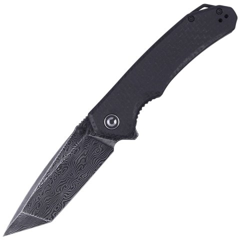 Nóż składany CIVIVI Brazen Black Coarse Micarta, Black Damascus (C2023DS-1) Civivi by WE Knife