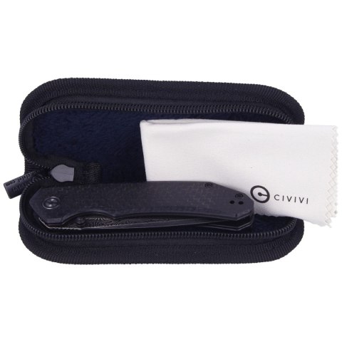 Nóż składany CIVIVI Brazen Black Coarse Micarta, Black Damascus (C2023DS-1) Civivi by WE Knife