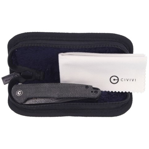 Nóż składany CIVIVI Mini Sandbar Black Micarta, Black Damascus by Eric Ochs (C20011-DS1) Civivi by WE Knife