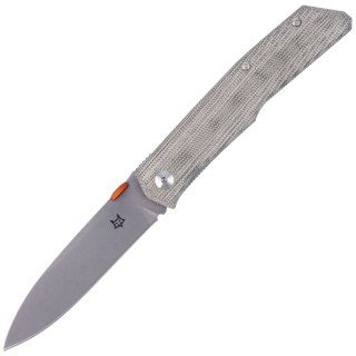 Nóż składany FOX The Sicilian Green Micarta, Stone Washed by Bob Terzuola (FX-525 MI) FOX