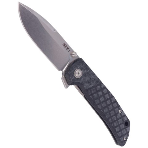 Nóż składany MKM Maximo Black Micarta, Stone Washed by Bob Terzuola (MKMM-BCT) MKM - Maniago Knife Makers