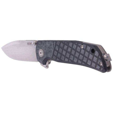 Nóż składany MKM Maximo Black Micarta, Stone Washed by Bob Terzuola (MKMM-BCT) MKM - Maniago Knife Makers