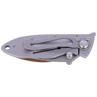 Nóż składany Maserin Onefold Pao Santos Wood, Bead Blasted 440C by Moris Baroni (550/SA) Maserin s.n.c.