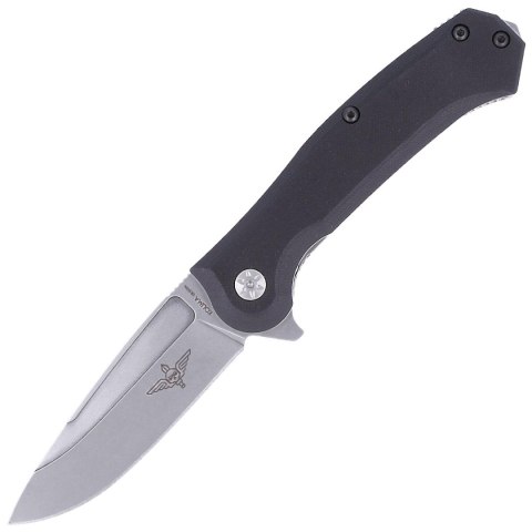 Nóż składany Maserin Police 680 Black G10, Stonewashed N690 by Nicolai Lilin (680/G10N) Maserin s.n.c.