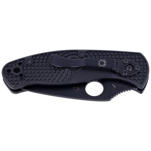 Nóż składany Spyderco Persistence Lightweight Black FRN, Black 8Cr13MoV by Eric Glesser (C136PBBK) Spyderco Inc.