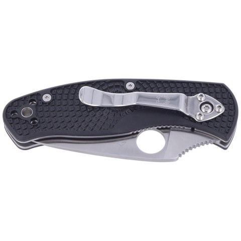 Nóż składany Spyderco Persistence Lightweight FRN Black, Plain 8Cr13MoV (C136PBK) Spyderco Inc.