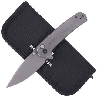 Nóż składany WE Knife Culex Gray Titanium, Gray Stonewashed CPM 20CV (WE21026B-1) WE Knife