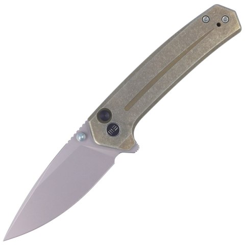 Nóż składany WE Knife Culex Green Titanium, Silver Bead Blasted CPM 20CV (WE21026B-5) WE Knife