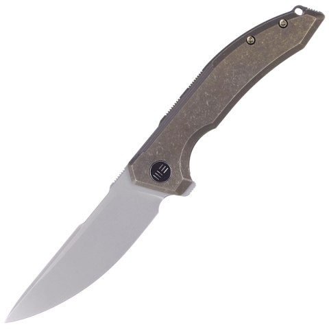 Nóż składany WE Knife Quixotic Bronze Titanium, Silver Bead Blasted CPM 20CV (WE21016-5) WE Knife